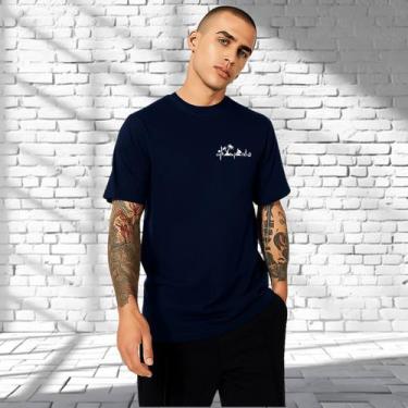 Imagem de Camiseta Unissex Minimalista Montanha Em Algodão Premium - MB Sport, A