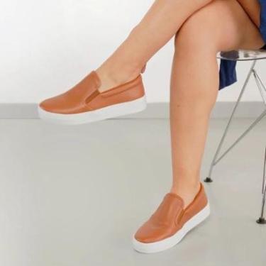 Imagem de Tênis OSC Slip On Couro Feminino-Feminino