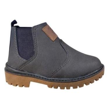 Imagem de Bota Infantil Masculina Chelsea Tratorada Cano Curto Molekinho-Masculino