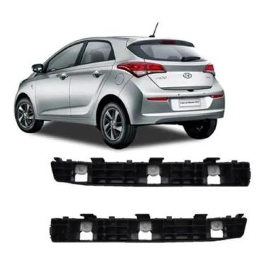 Imagem de Suporte Guia Parachoque Traseiro Hb20 Hatch 2013 2014 2015 2016 2017 2