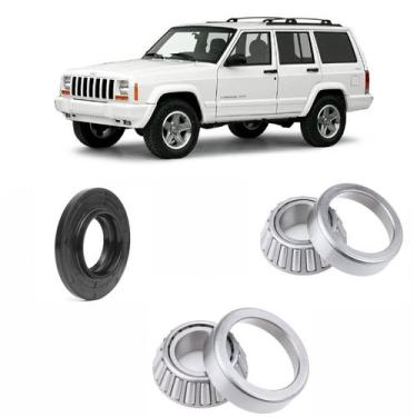 Imagem de Rolamentos Pinhão Diferencial Dianteiro Jeep Cherokee 1997 até 2001 ki