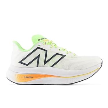 Imagem de Tênis New Balance SuperComp Trainer V2 Feminino 39 Branco e Verde-Feminino