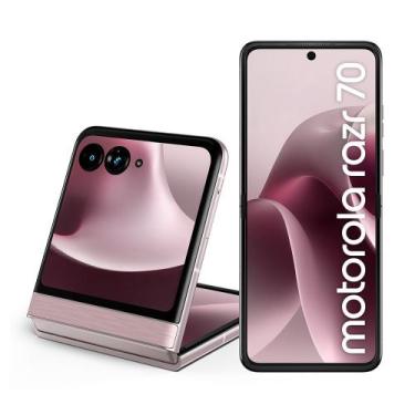Imagem de Smartphone Motorola Razr 70 5G 256GB 24GB 8GB RAM16GB Ram Boost Tela e