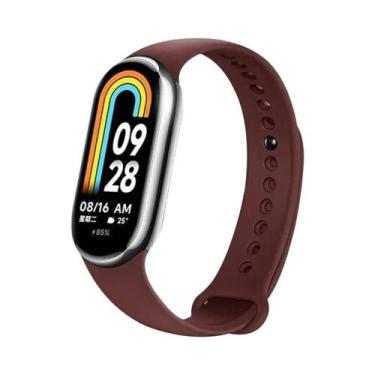 Imagem de Pulseira De Silicone Macia Para Xiaomi Mi Band 8 9 10, Acessórios De S