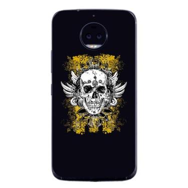 Imagem de Capa Adesivo Skin374 Verso Para Motorola Moto G5S Plus XT1802 - KawaSk