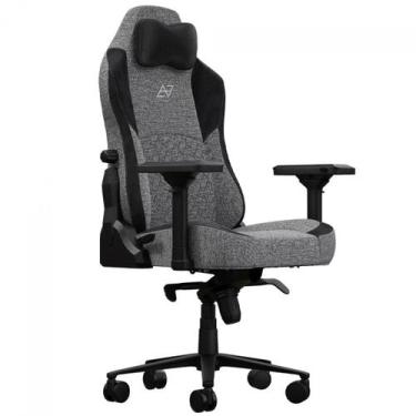 Imagem de Cadeira Gamer Elements Lunari Fearless Reclinável 4D Cinza