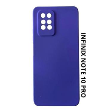 Imagem de Capa + Película Gel Privativa Compatível Infinix Note 10 Pro - DB, Rox