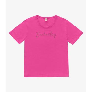 Imagem de Blusa Feminina Vicotorcion Rovitex Rosa, GG, Rosa