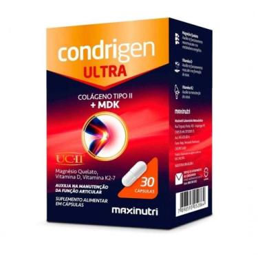 Imagem de Condrigen Ultra Colágeno Tipo Ii + Mdk 30 Caps - MAXINUTRI