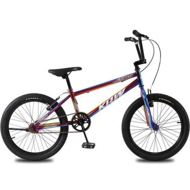 Imagem de Bicicleta Infantil Aro 20 Aero KRW BMX Cross V-Brake Sem Marchas Rainbow-Unissex