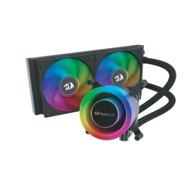 Imagem de Water cooler redragon x lian li galahad ii lite 240 rgb preto ga2l24rb