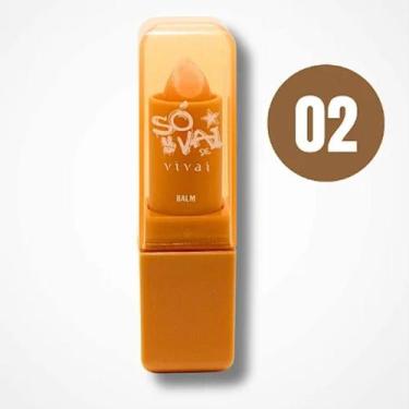 Imagem de Lip Balm Hidratante Labial Só Vai De Vivai Cor 02