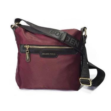 Imagem de Bolsa Feminina Transversal reforçada Resistente Pequena Golden Fenix, 