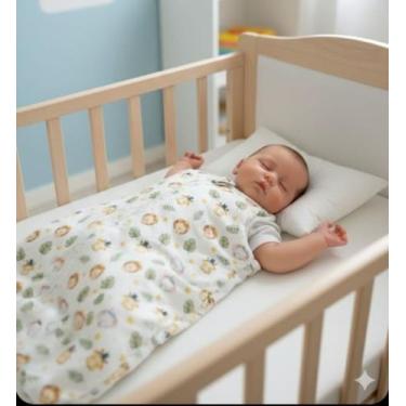 Imagem de Saco de dormir inverno bebê manga longa M - Malubaby