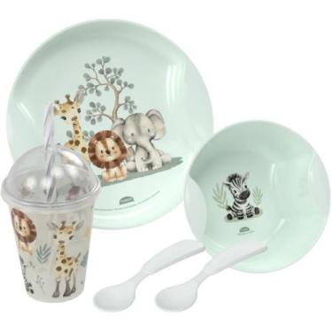 Imagem de Kit Alimentacao Safari 5 Pecas KIT - Plasutil