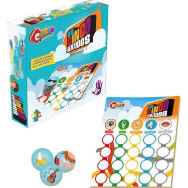 Imagem de Jogo Educativo os 5 Sentidos do Corpo Humano em MDF - Diversos Fabrica