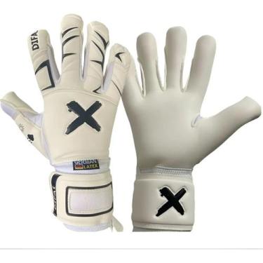 Imagem de Luva de Goleiro Difai Wall 3 -, Branco, 10