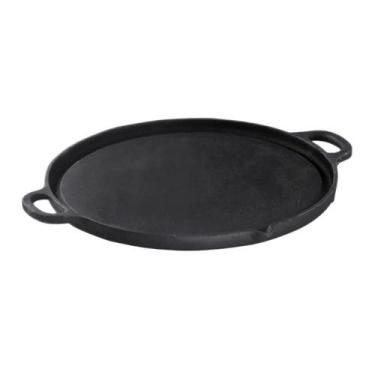 Imagem de Bifeteira Redonda Ferro Fundido Da Gengis-kan Libaneza 32 Cm