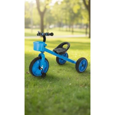 Imagem de Triciclo Infantil com Buzina e Cestinha 80cm - Congratulations Store