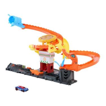 Imagem de Pista Hot Wheels City Ataque de Cobra vs Pizzaria - Mattel