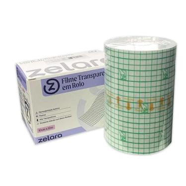 Imagem de Curativo filme transparente em rolo 10cmx10m - Zelara