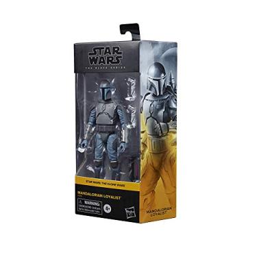 Imagem de Star Wars The Black Series Guerras Clônicas, Figura de 15 cm Mandalorian Loyalist - F0015 - Hasbro
