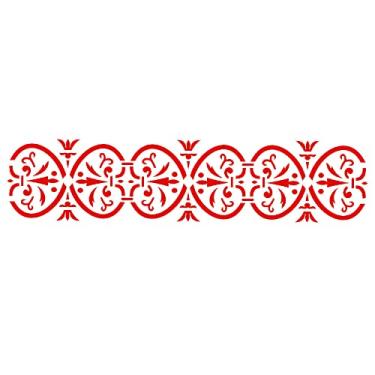 Imagem de Stencil de Acetato para Pintura OPA Simples 06 x 30 cm - 821 Copas