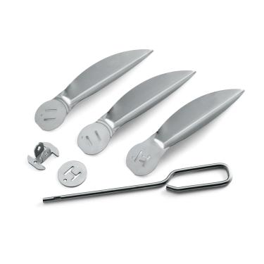 Imagem de Weber 7443 Kit de sistema de limpeza de um toque de 45,7 cm para grelhas