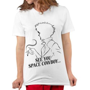 Imagem de Camiseta Unissex Cowboy Bebop Spike Spiegel See You Space - Hot Cloud