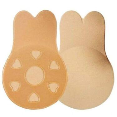 Imagem de sutiã adesivo levanta seio invisible push up (P/M)
