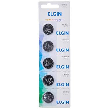Imagem de Bateria de litio CR2032 cartela com 5 unidades 3v Elgin, Elgin, Baterias