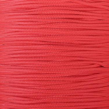 Imagem de Corda Paracord 425 West Coast (3 mm) – 10, 25, 50 ou 100 pés Hanks – Feito de 100% nylon – para artesanato, sobrevivência, uso geral, Scarlet Red, 100 Feet