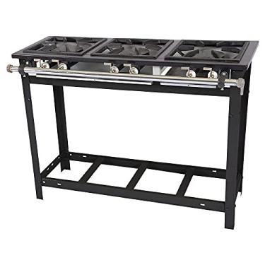 Imagem de Fogão 3 Bocas Duplas A Gás Baixa Pressão Extra E3D3P Venâncio