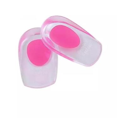 Imagem de Calcanheira Palmilha Silicone Rosa Esporão/altura/conforto