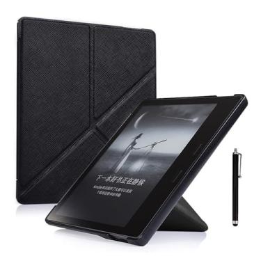 Imagem de Capa Dobrável Fina para Kindle Oasis de 7 Polegadas, 10ª Geração,Versão 2019 e 9ª Geração, Versão 2017,à Prova D'água, com Despertar/Sono Automático,com Caneta Touch Screen