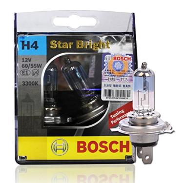 Imagem de Par Lampada Farol Veiculo Luz Alta Baixa H4 12v 60 55w Bosch