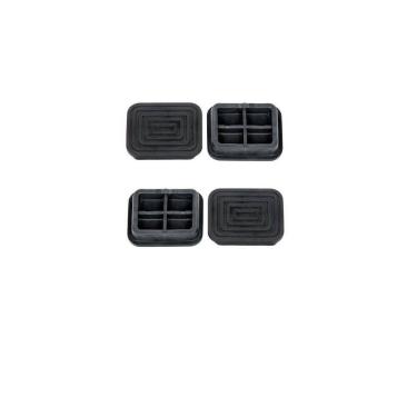 Imagem de Kit 8 Borrachaspreta P/ Suporte Do Step Maktub