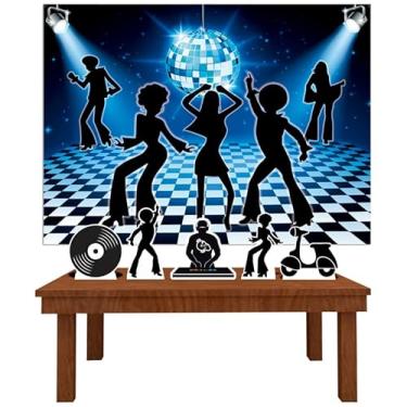 Imagem de Kit Decoração Festa de Aniversário Infantil Painel + Displays Anos 80