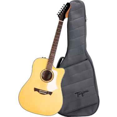 Imagem de TAGIMA - Violão Eletroacustico Folk Tagima Swell Deluxe Natural Amber + Capa Luxo