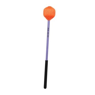 Imagem de Tachiuwa Marimba Mallet Percussão Confortável Fio Duro Cabeça Instrumentos Musicais Tambor Mallet para de Madeira Sinos de Carrilhão Iniciante, Laranja