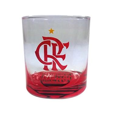 Imagem de Copo Flamengo Cylinder Rocks 305ml UN