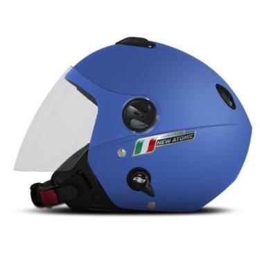 Imagem de Capacete Masculino Moto New Atomic Elite Protork Aberto + Nf - Pro Tor