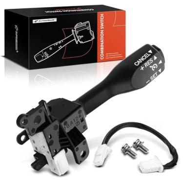 Imagem de A-Premium Conjunto de interruptor de controle de cruzeiro compatível com Toyota e Lexus - 2001-2023 - Tacoma 4Runner Tundra RAV4 Sienna Avalon Camry Corolla e ES330 ES350 GS300 GS350 IS250 LX470