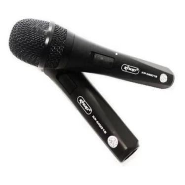 Imagem de Microfone Dinâmico Profissional Fio Knup M0015: Qualidade E - JP
