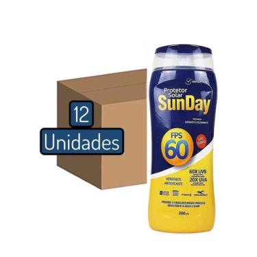 Imagem de Kit 12 Protetor Solar Sunday Fps 60 200 Ml - Nutriex