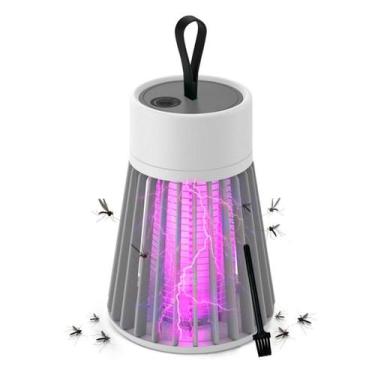 Imagem de Abajur Mata Mosquito Choque Elétrico Recarregável Usb - DESERT ECOM