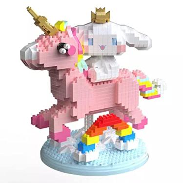 Imagem de AUHORA Mini Building Blocks, Micro Blocks, White Puppy 6033, 949 Pieces, Best Gifts for 15 Years Old and Up, for Adults