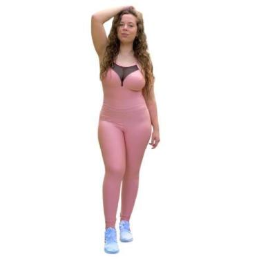 Imagem de Macacão Fitness - DisciplinaMF, Rosa, P