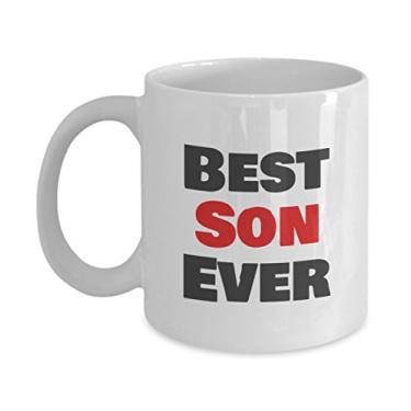 Imagem de Caneca de café Ever Best Gifts para mãe, pai, irmão, irmã, filho, filha, avó, avô, tia, tio, primo, sobrinha, sobrinho (filho)