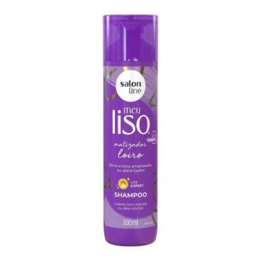 Imagem de Shampoo Matizador Salon Line Meu Liso 300g Loiro